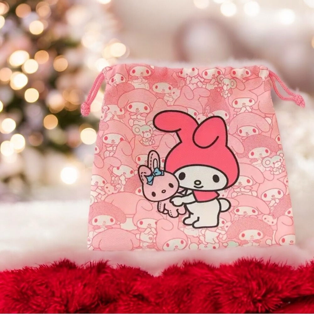 Sanrio Hello Kitty And Friends Canvas Drawstring Pouch - Picture 7 of 9